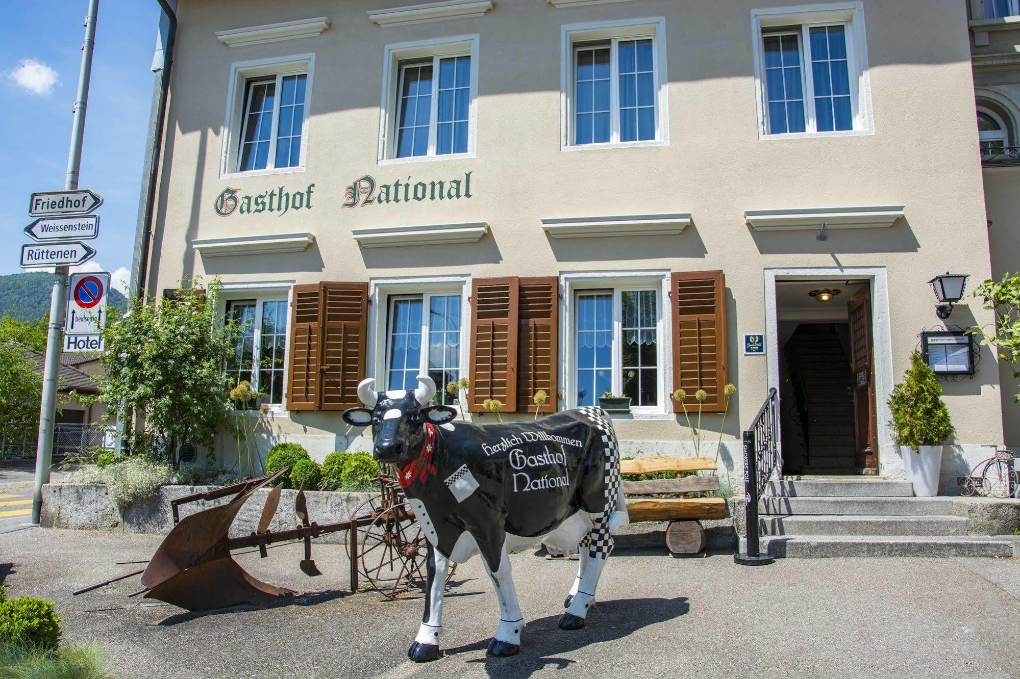Gasthof National Hotel Langendorf Eksteriør billede